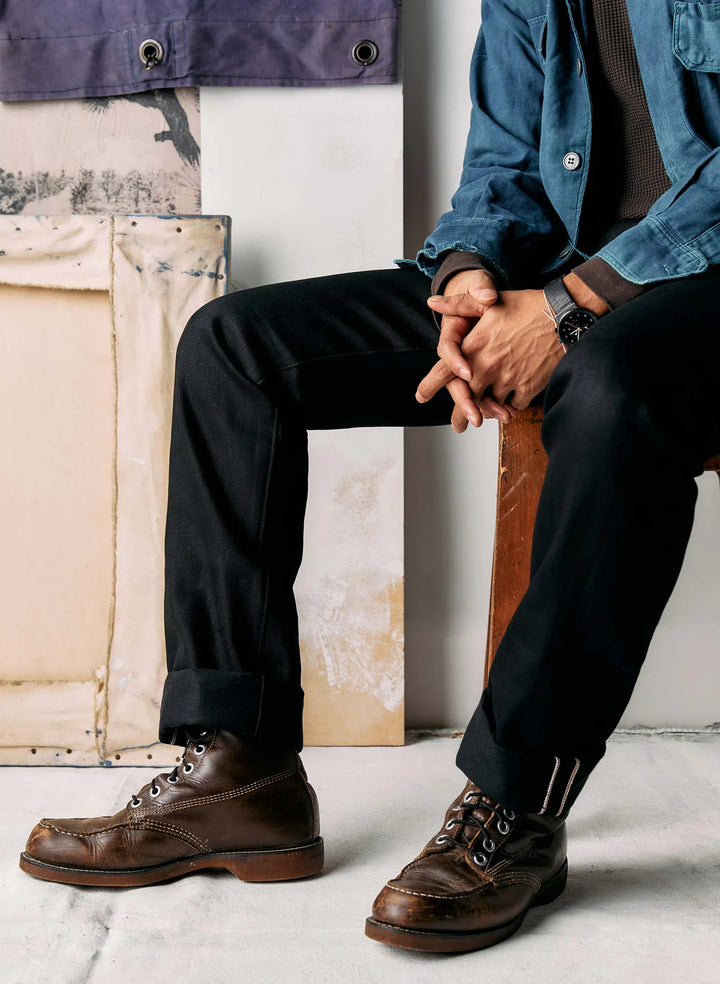 Imogene + Willie - Willie Black Rigid JP Selvedge Jeans