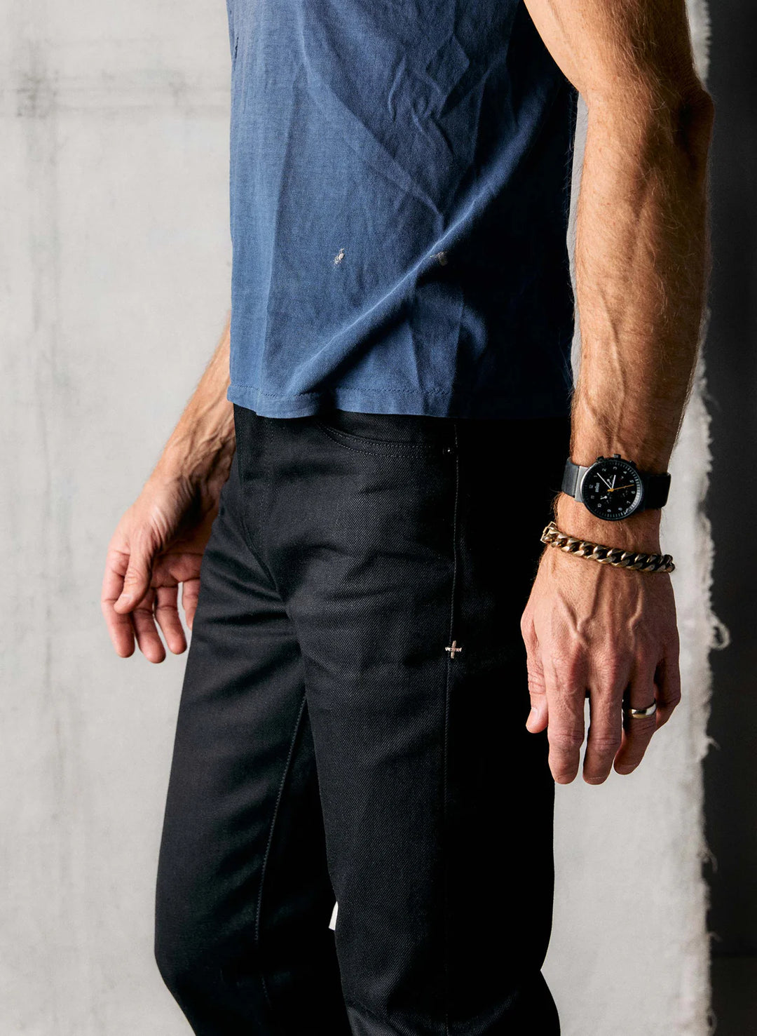 Imogene + Willie - Willie Black Rigid JP Selvedge Jeans