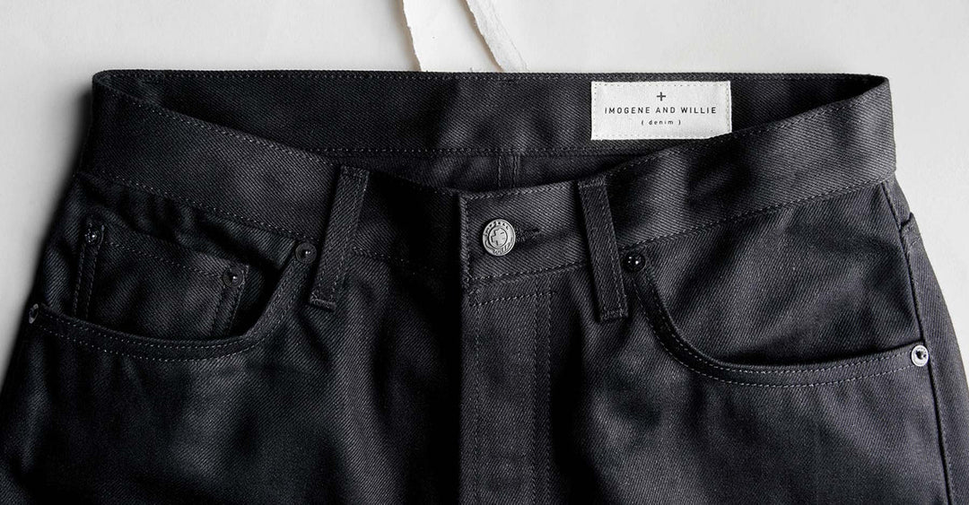Imogene + Willie - Willie Black Rigid JP Selvedge Jeans
