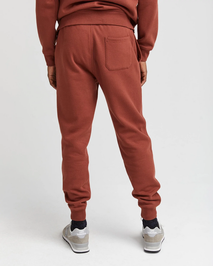 Richer Poorer - Recycled Fleece Sweatpants - Red Mahogany