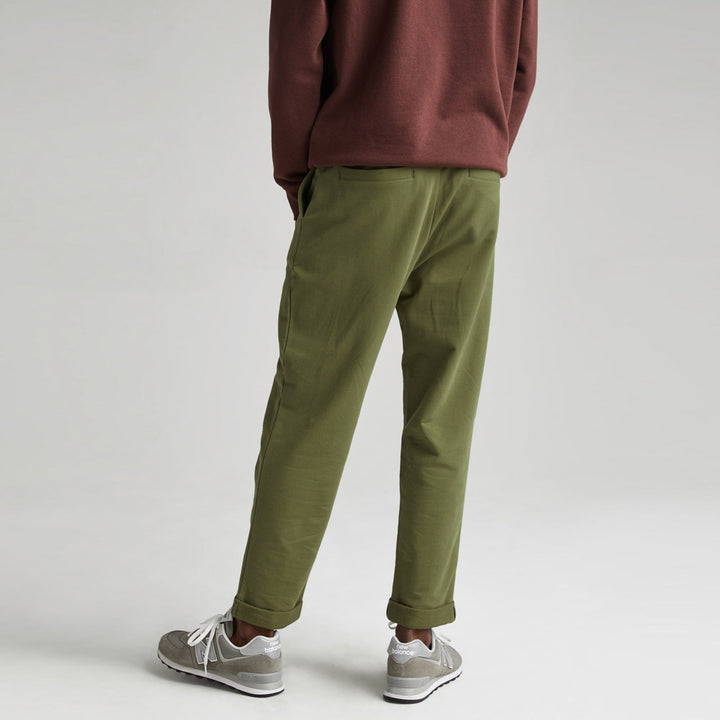 RicherPoorer Olive Army Terry Trouser