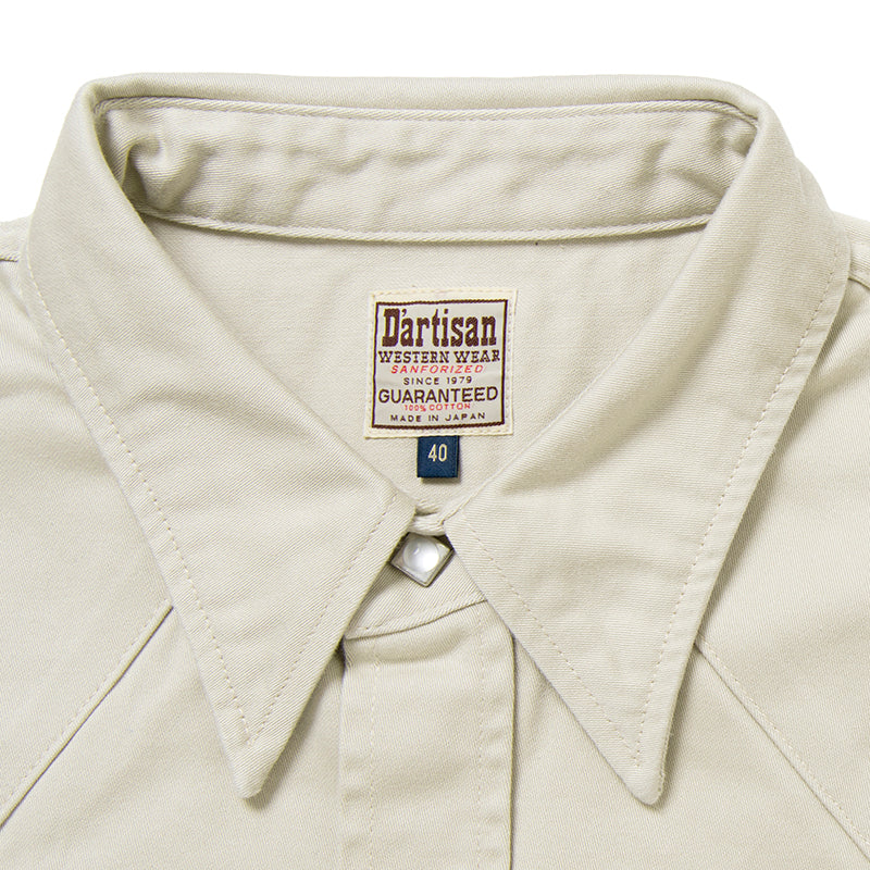 Studio D'Artisan - Western Twill Shirt - 5683S