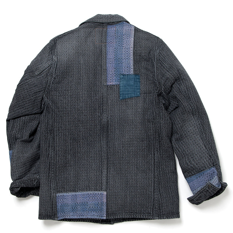 STUDIO DARTISAN 15.5oz Sashiko Jacquard Weave Type II Denim Jacket