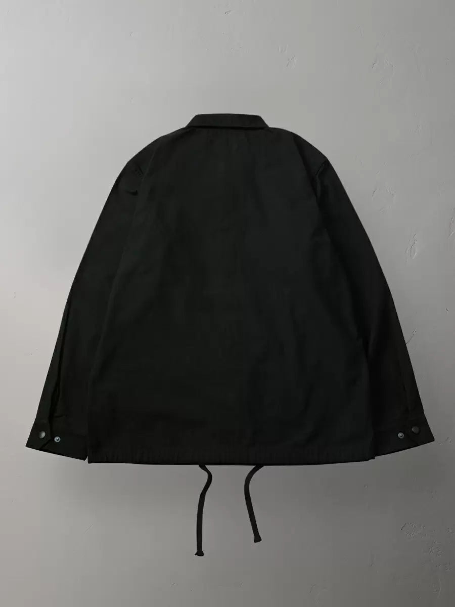 The Flat Head Black Coach Jacket