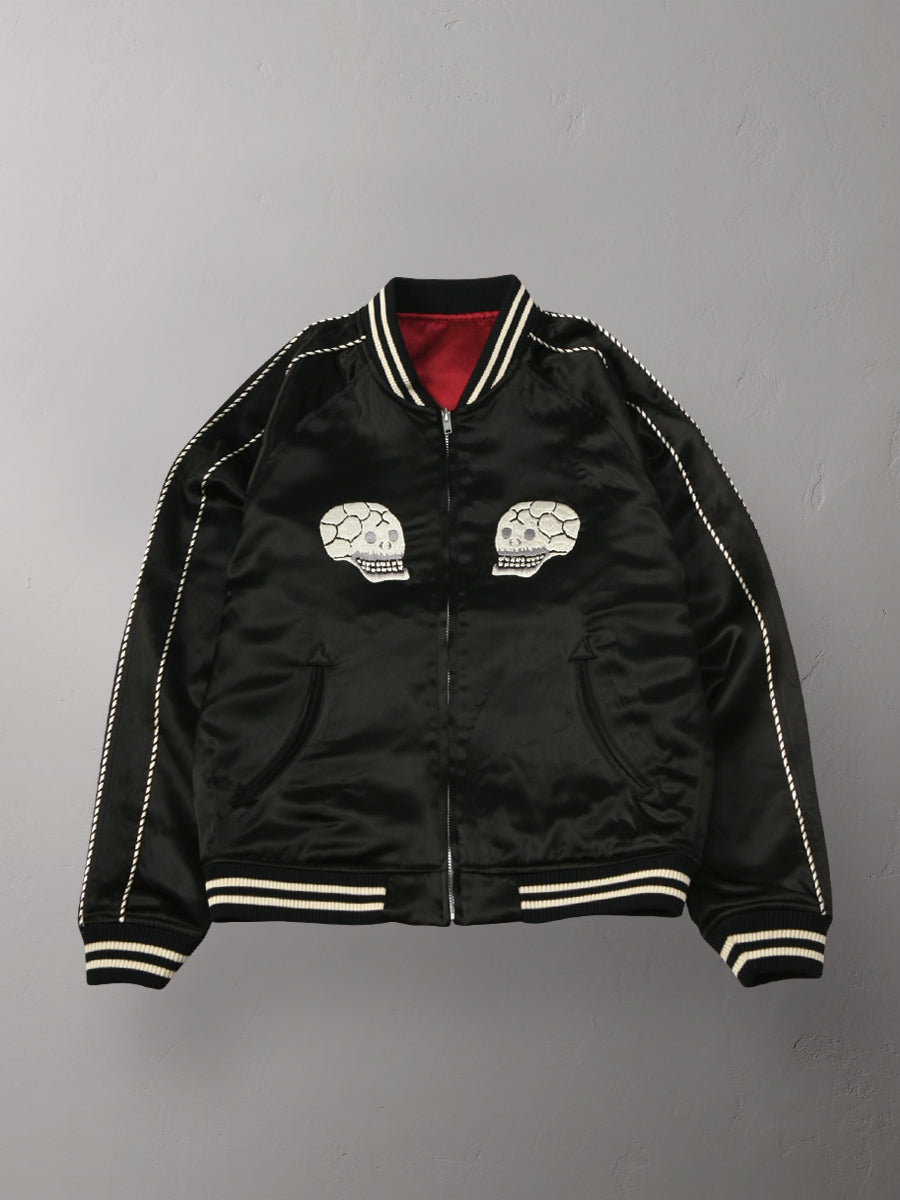 The Flat Head - Souvenir Jacket Reversable - Black