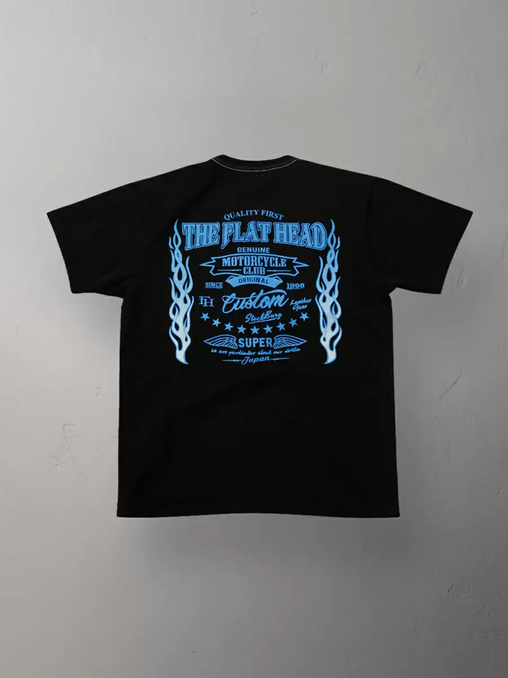 The Flat Head - THC Super T-Shirt 024 - Black