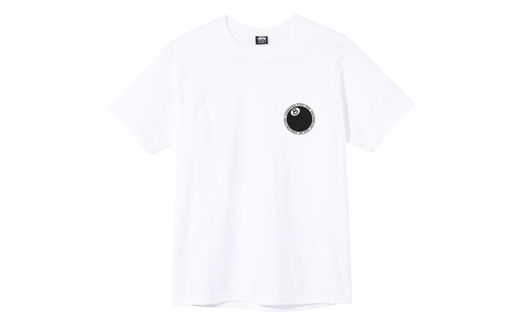Stüssy 8 Ball Dot Tee Shirt White