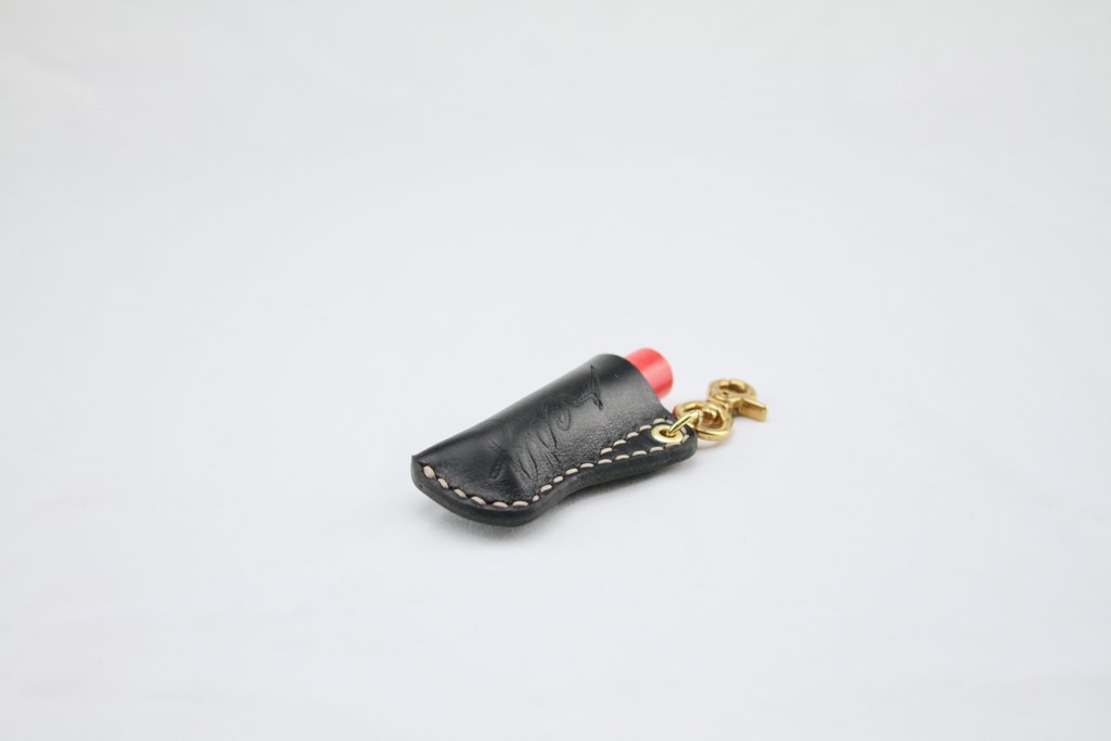 Leather Chapstick Holster Clip