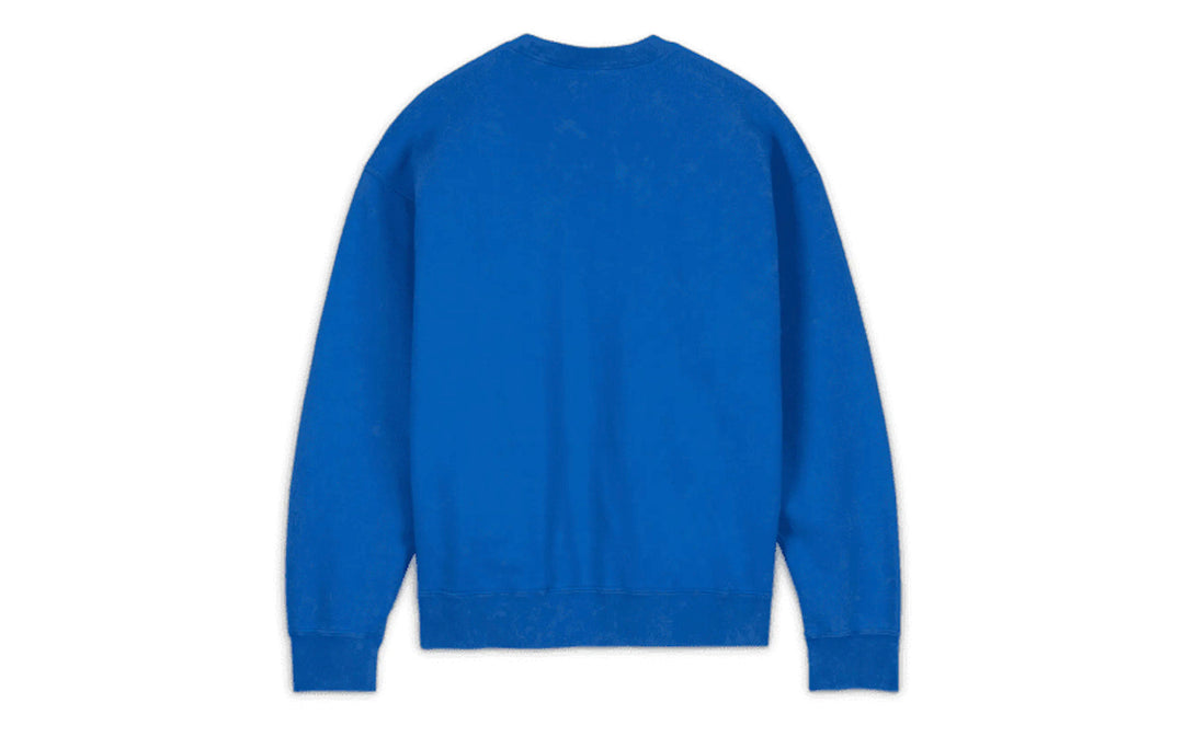 Stüssy x Nike Acid Wash Fleece Crewneck Sweatshirt Blue (SS23)