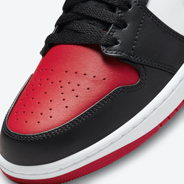 Nike Air Jordan 1 Low Bred Toe - 553558 612