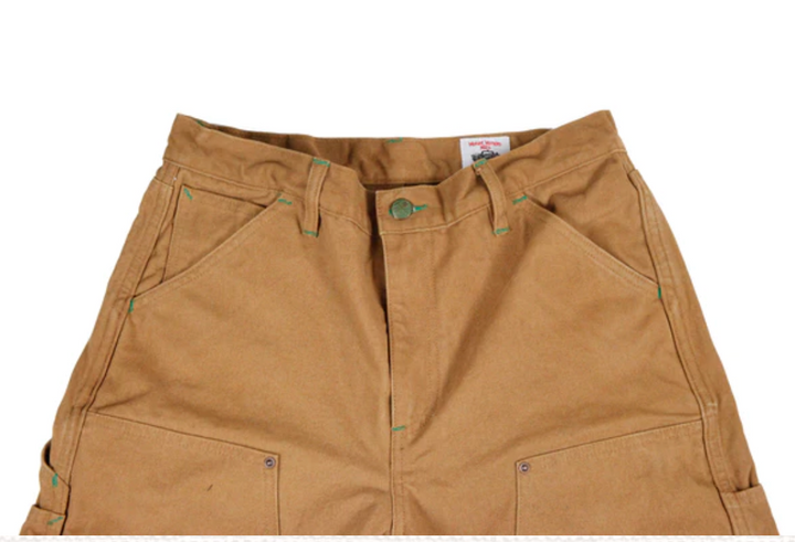 Left Field NYC Double Knee Work Chino - Caramel