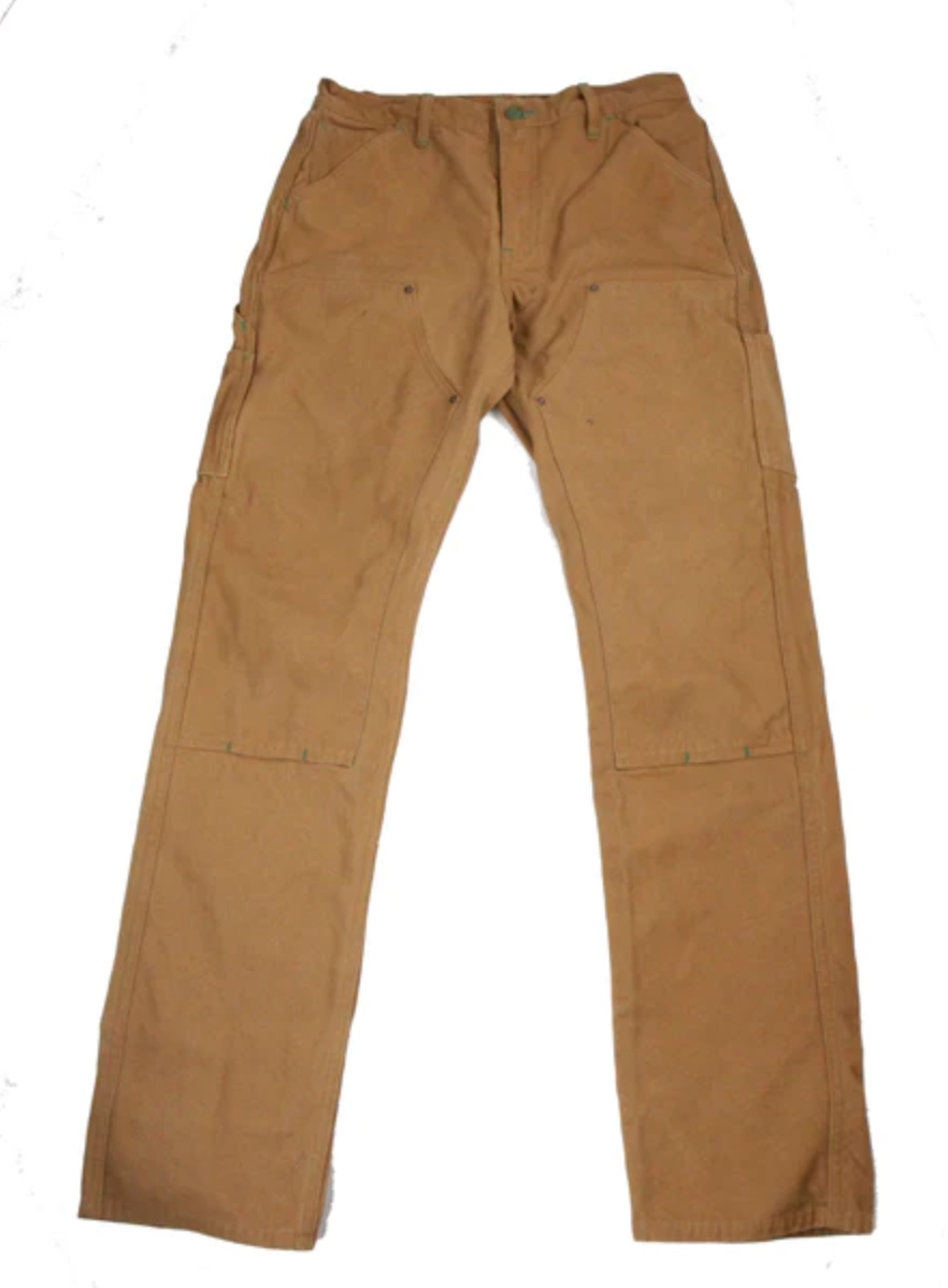 Left Field NYC Double Knee Work Chino - Caramel