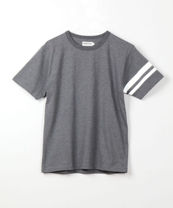 Momotaro - Dark Grey Cotton T-Shirt - MT002