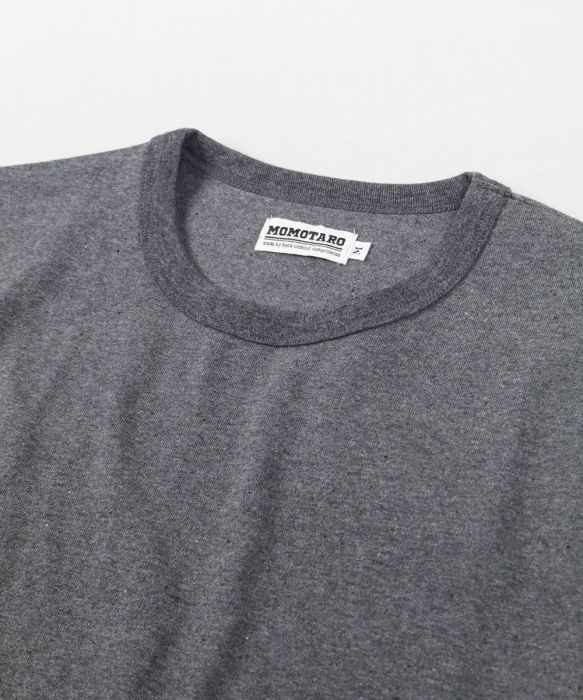 Momotaro - Dark Grey Cotton T-Shirt - MT002